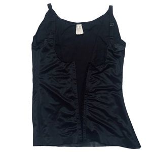SUBTRACT black Corset-Style Shape-Wear Large EUC